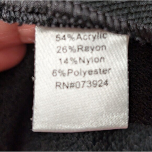 NWT Ming Wang Size XL Jacket Tiered Sculptural Lapel 3/4 Sleeve Black Textured - Picture 8 of 13